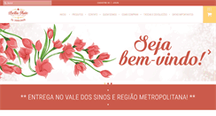 Desktop Screenshot of floriculturabellaarte.com.br